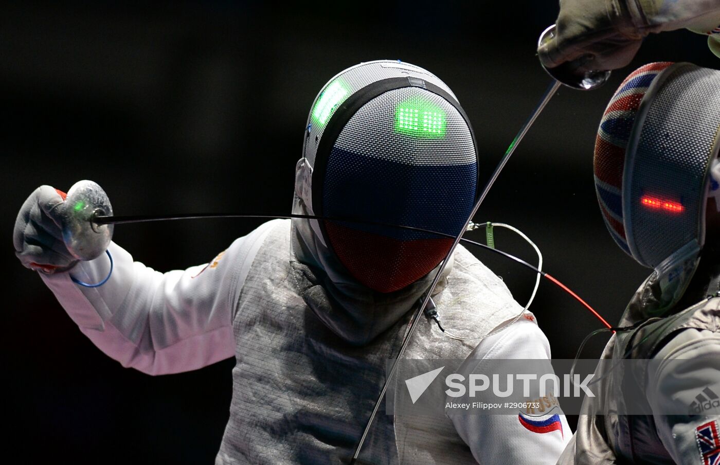 2016 Summer Olympics. Fencing. Men. Foil