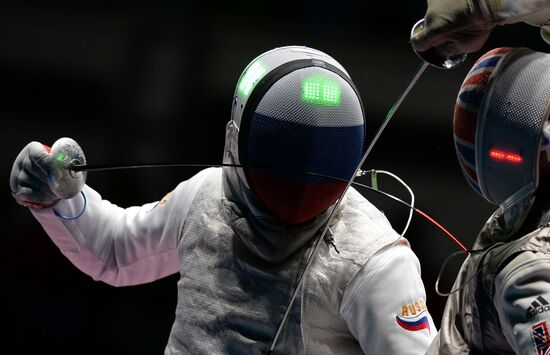 2016 Summer Olympics. Fencing. Men. Foil