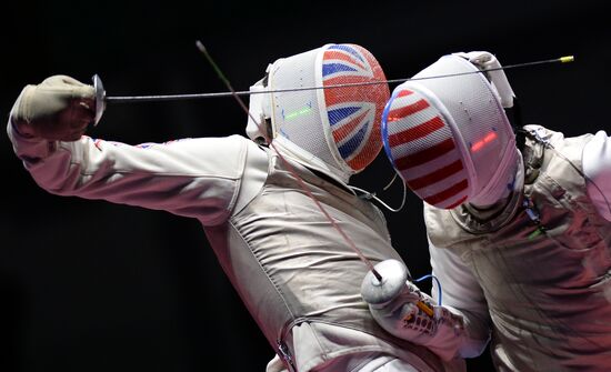 2016 Summer Olympics. Fencing. Men. Foil