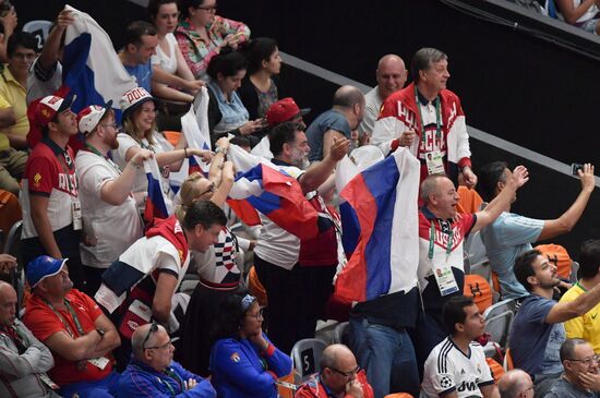 2016 Summer Olympics. Volleyball. Men. Russia vs. Cuba