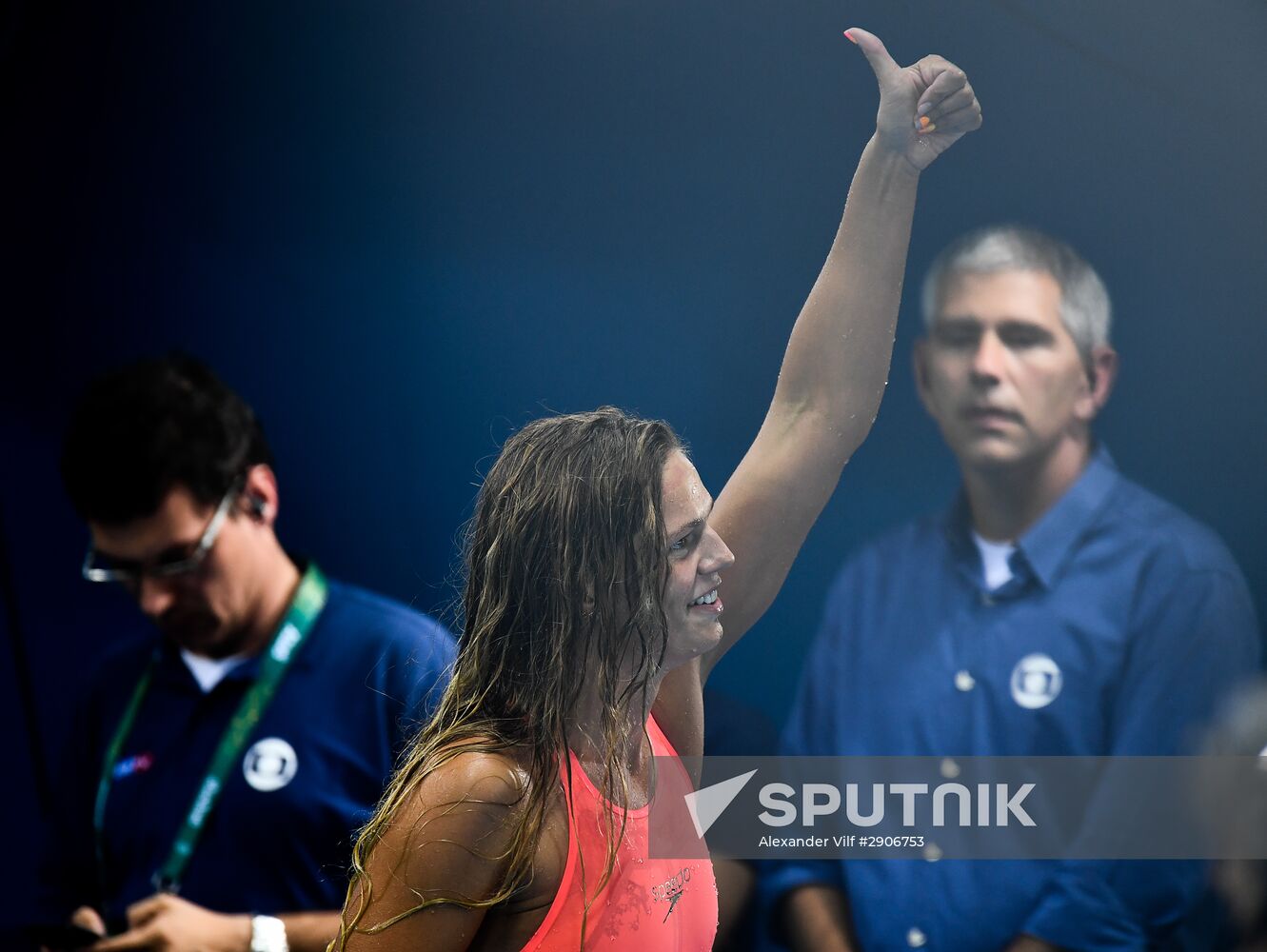 Summer Olympics 2016. Swimming. Day Two
