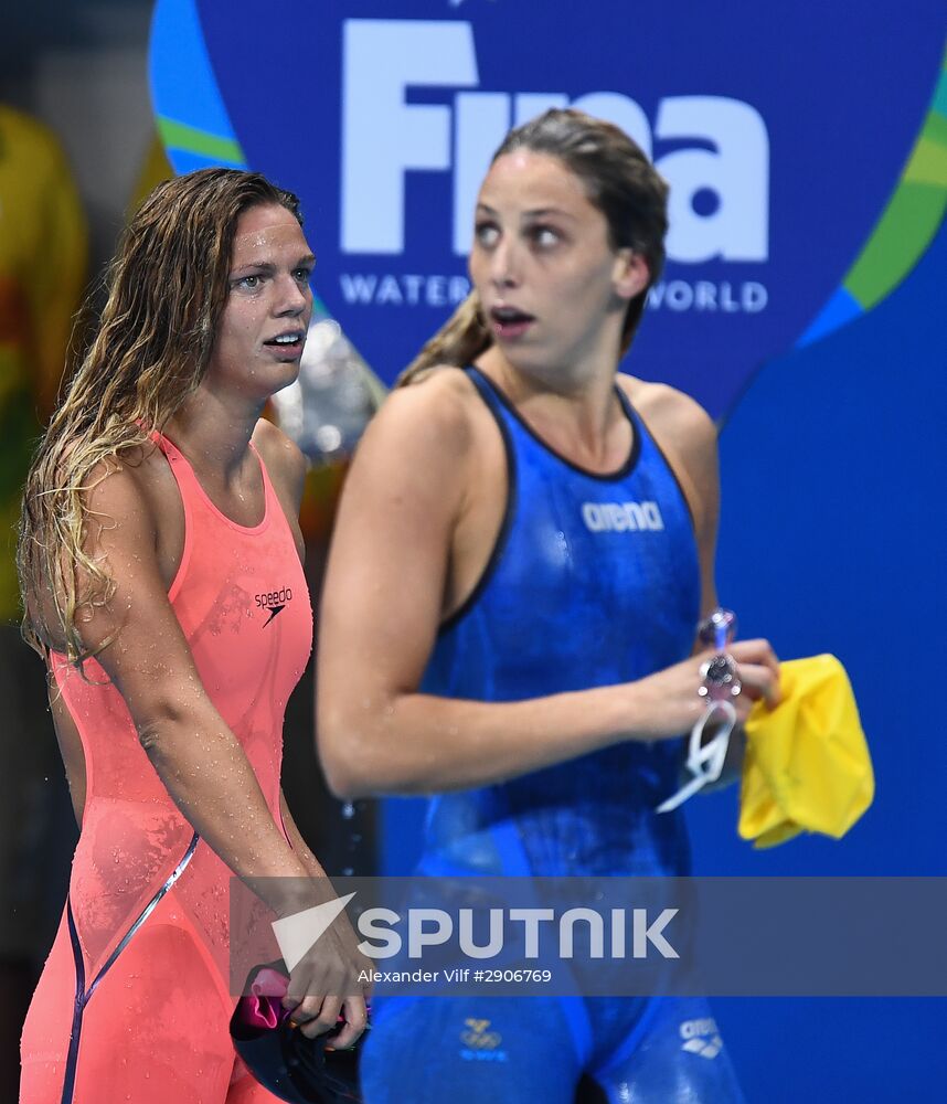 Summer Olympics 2016. Swimming. Day Two