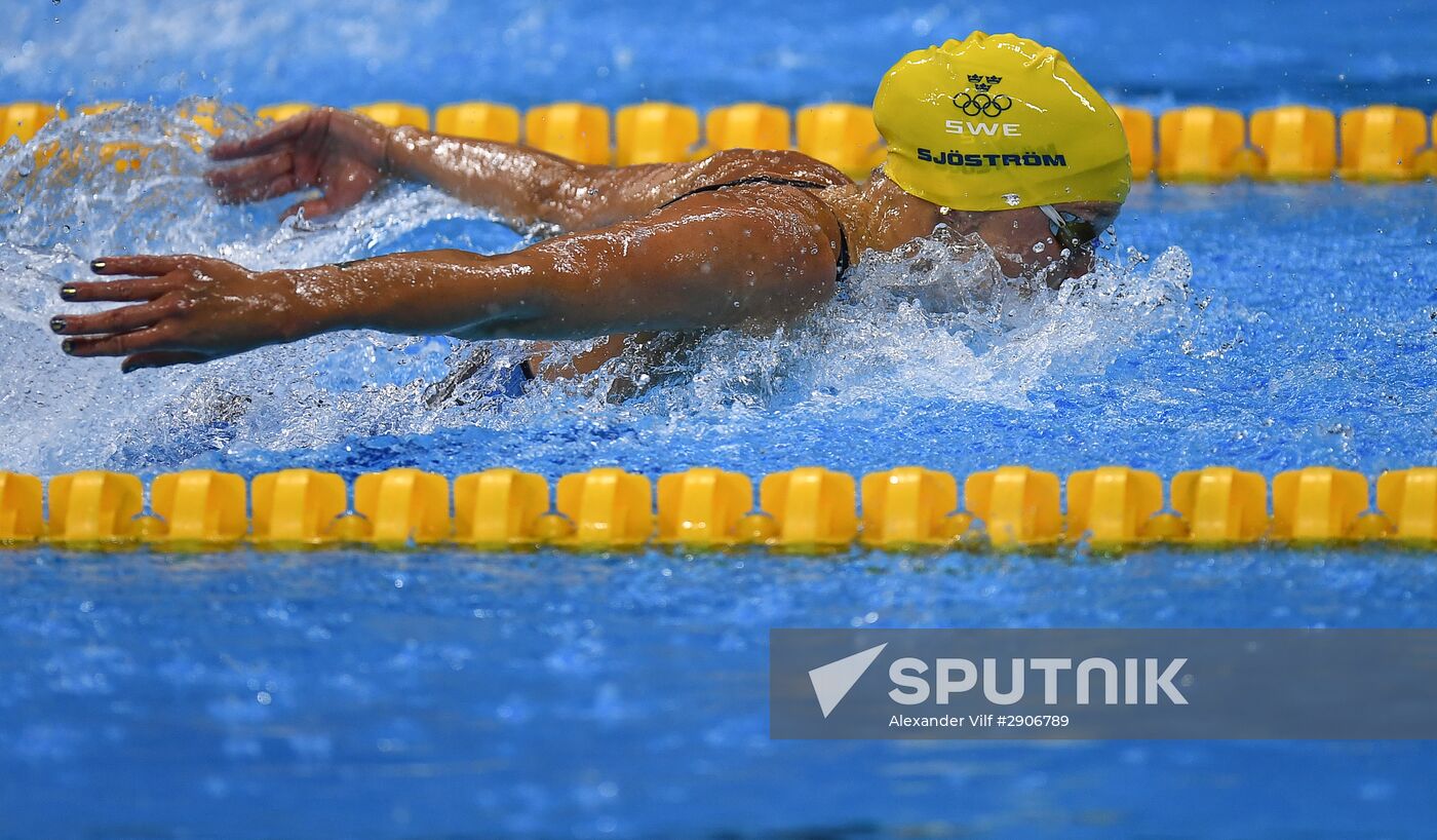 Summer Olympics 2016. Swimming. Day Two