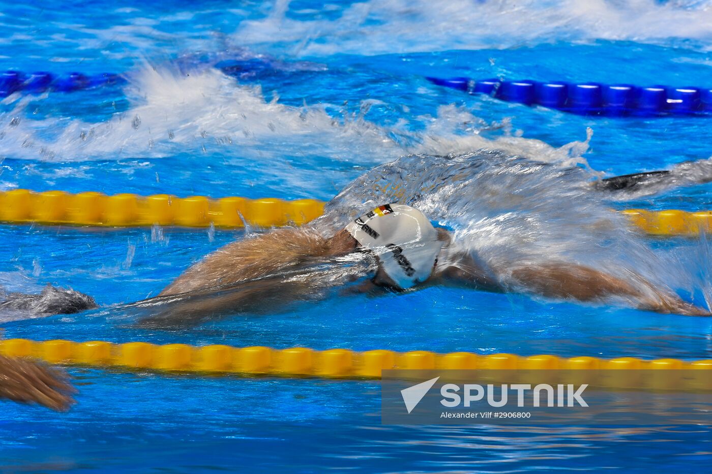 Summer Olympics 2016. Swimming. Day Two