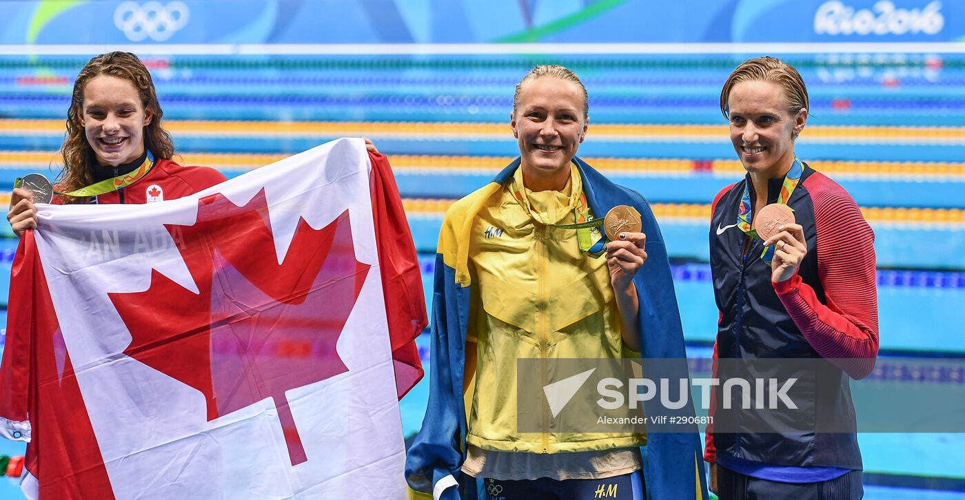 Summer Olympics 2016. Swimming. Day Two