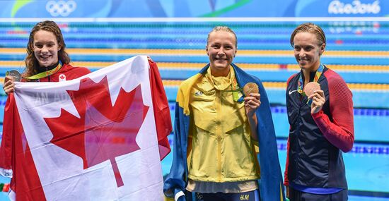 Summer Olympics 2016. Swimming. Day Two