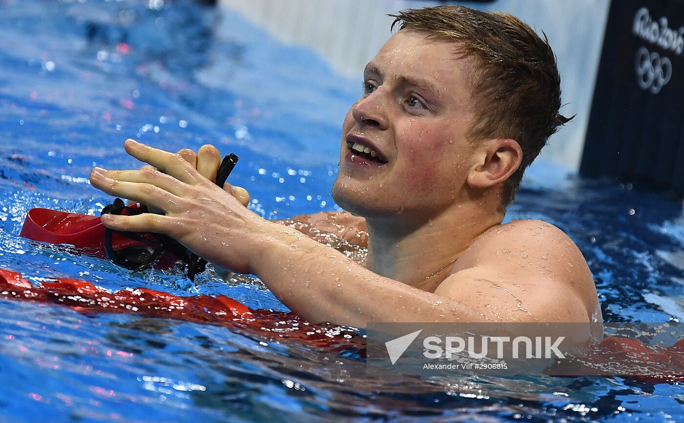 Summer Olympics 2016. Swimming. Day Two