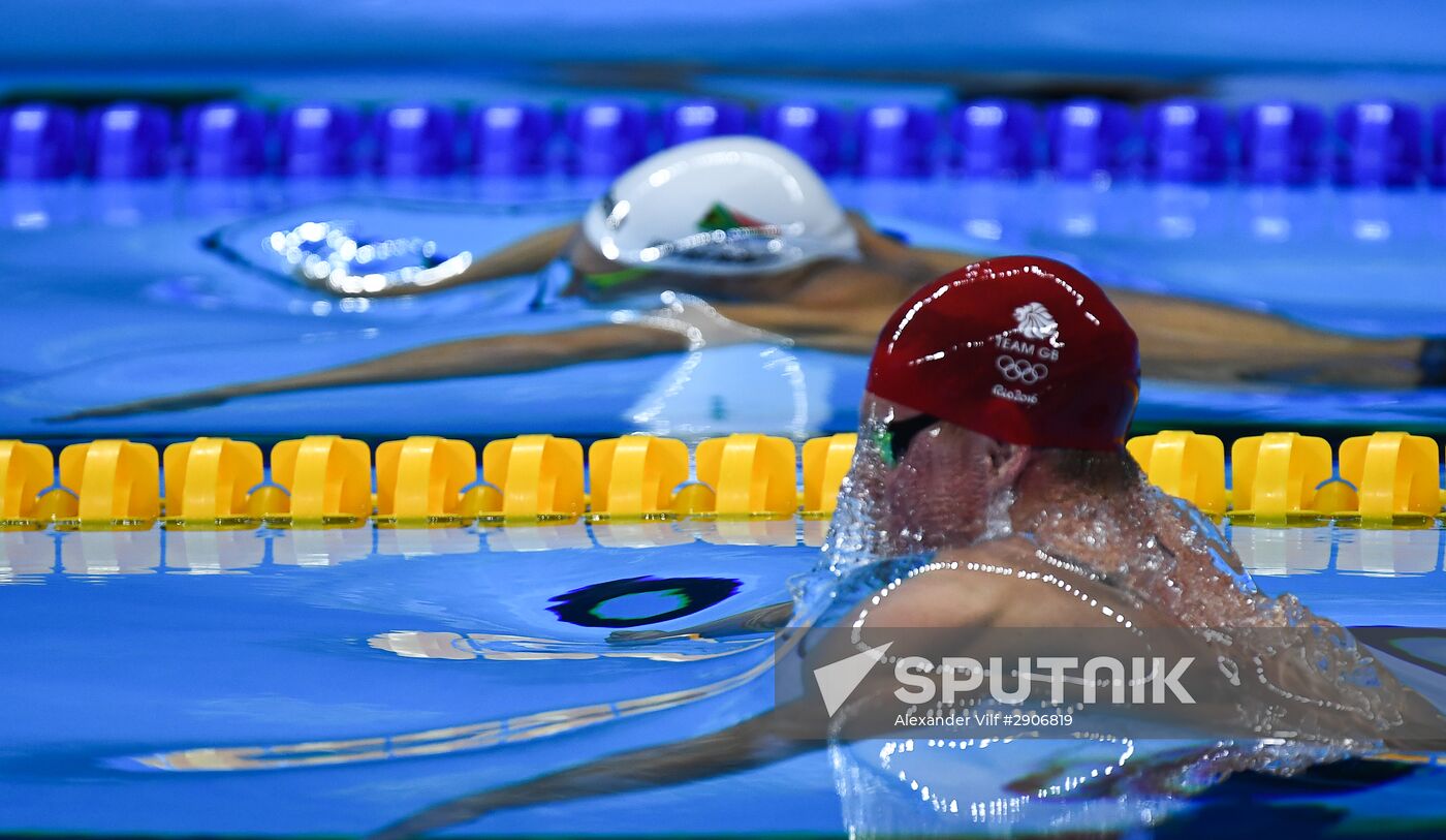 Summer Olympics 2016. Swimming. Day Two