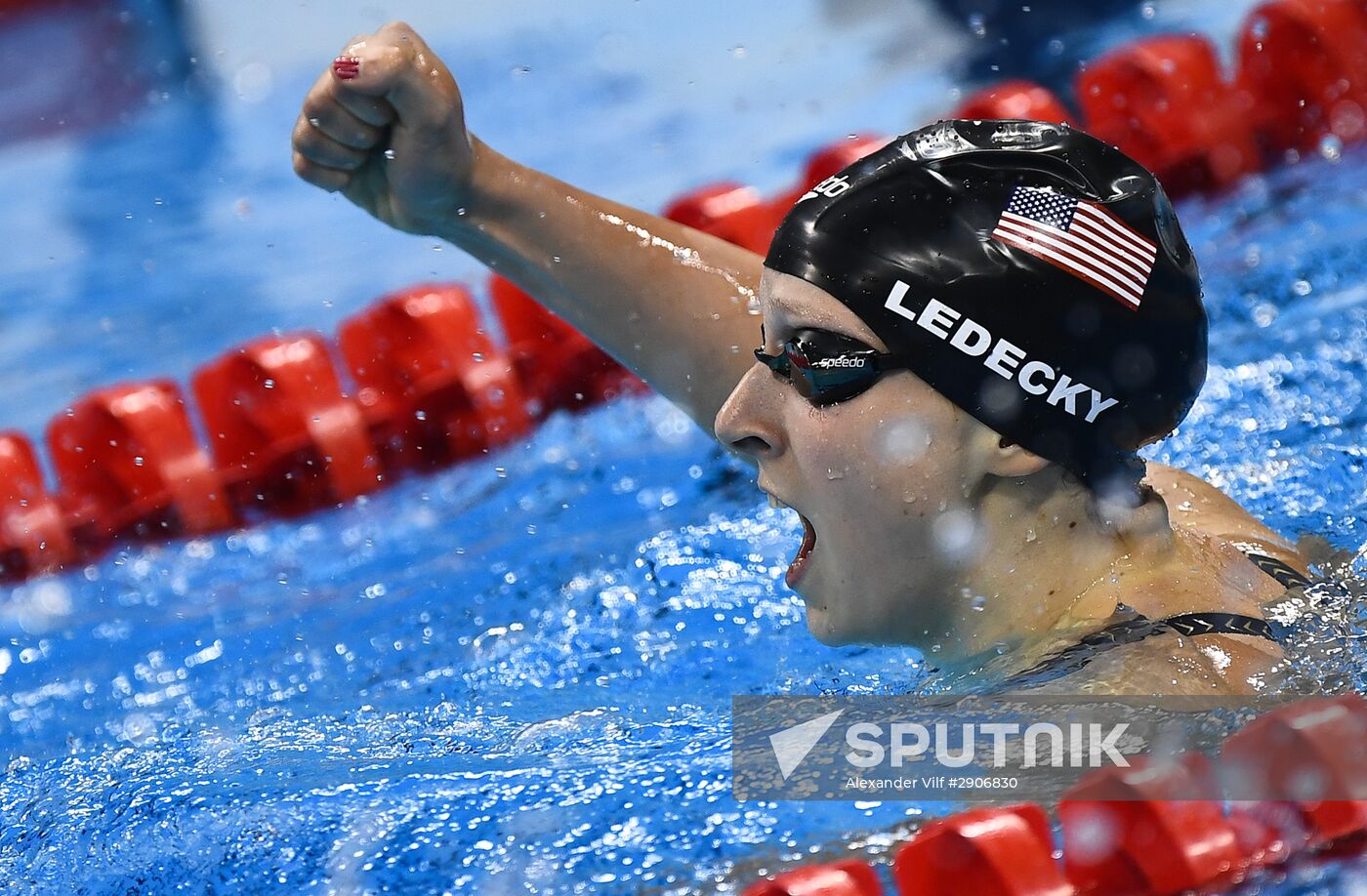 Summer Olympics 2016. Swimming. Day Two