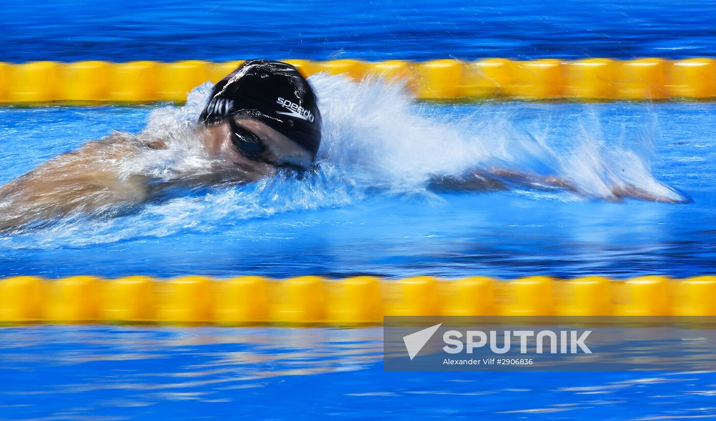 Summer Olympics 2016. Swimming. Day Two