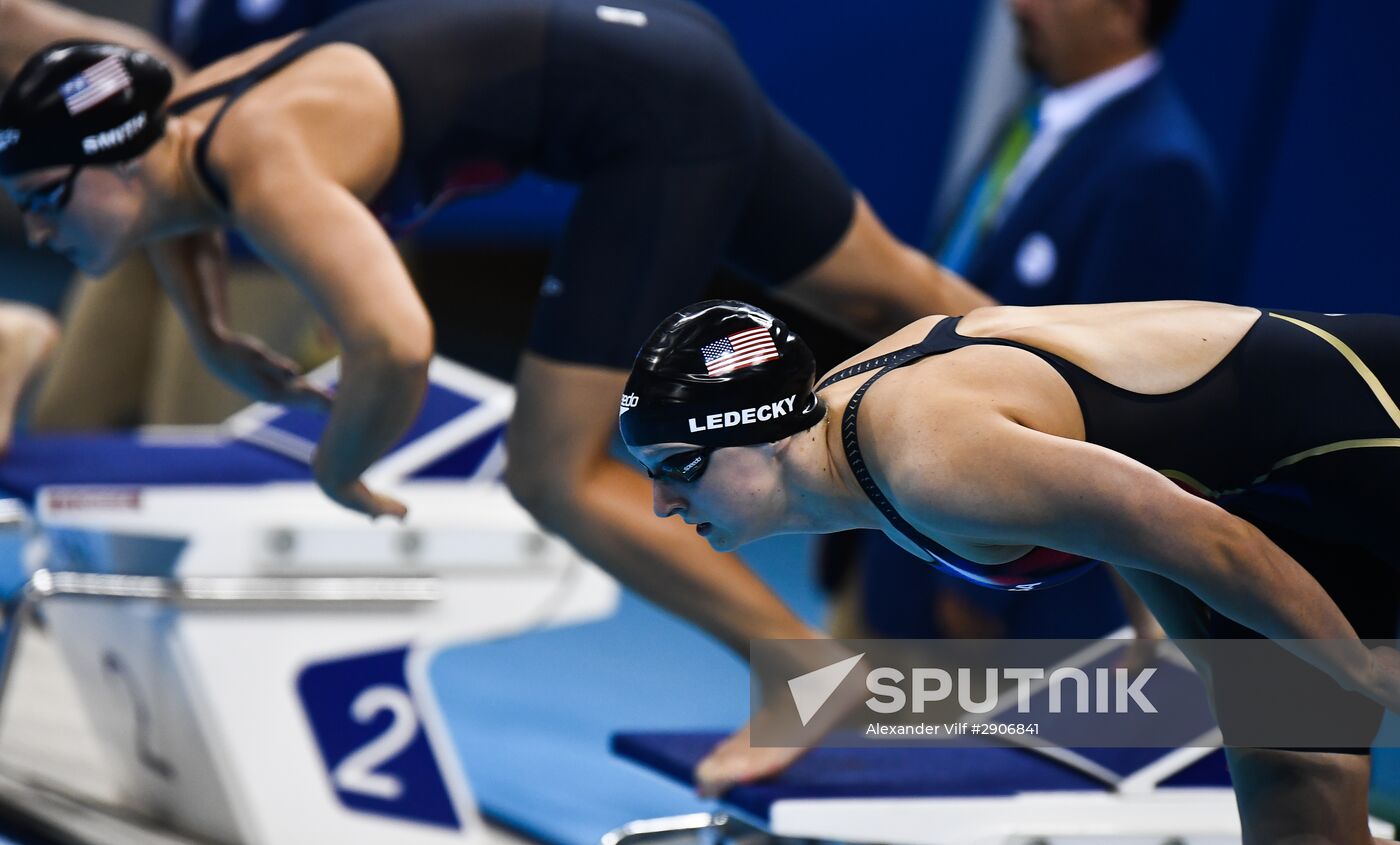 Summer Olympics 2016. Swimming. Day Two