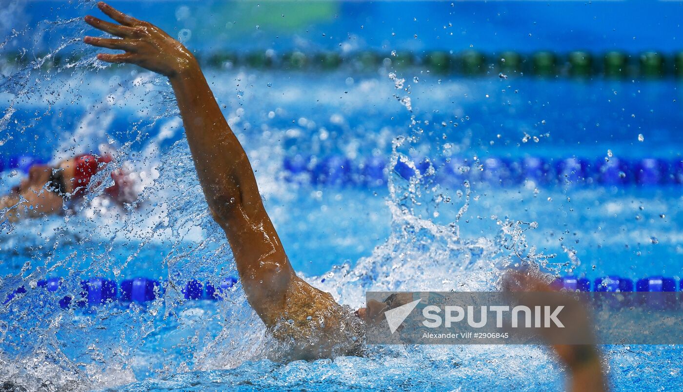 Summer Olympics 2016. Swimming. Day Two