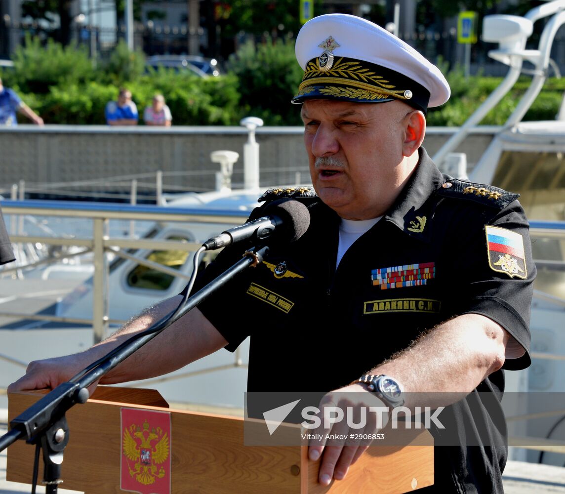 Pacific Fleet ships arrive in Vladivostok