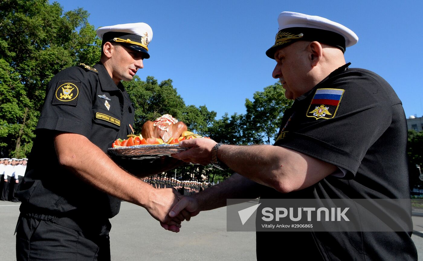 Pacific Fleet ships arrive in Vladivostok