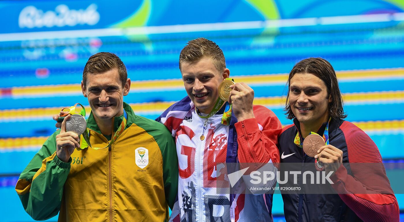 Summer Olympics 2016. Swimming. Day Two