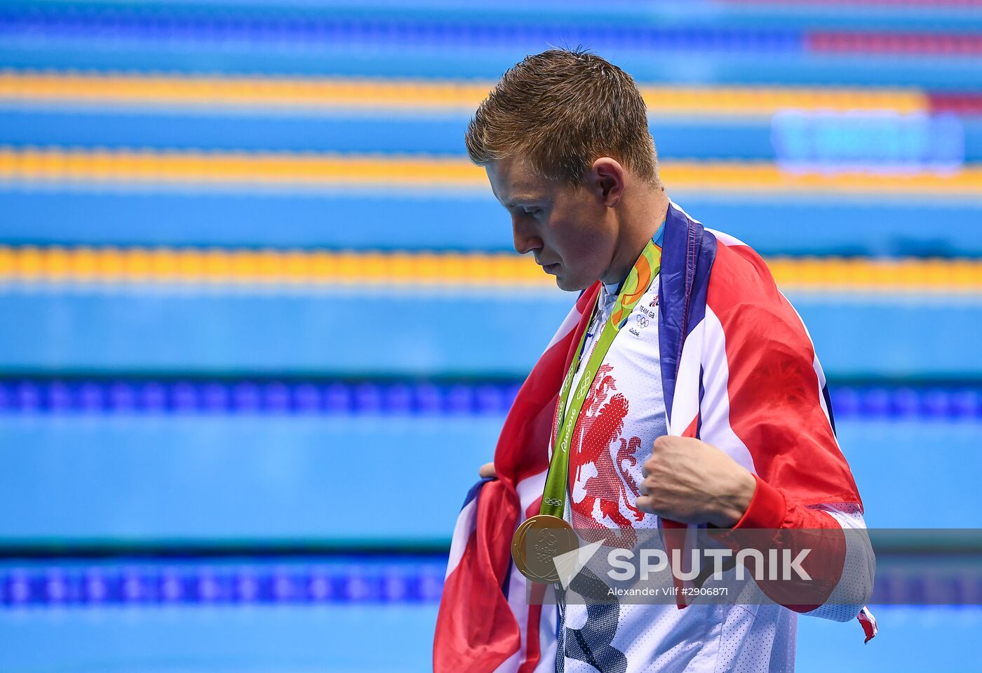 Summer Olympics 2016. Swimming. Day Two