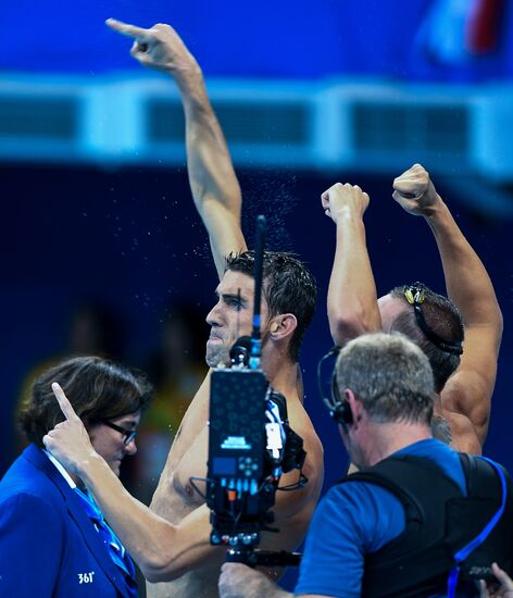 Summer Olympics 2016. Swimming. Day Two