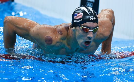 Summer Olympics 2016. Swimming. Day Two