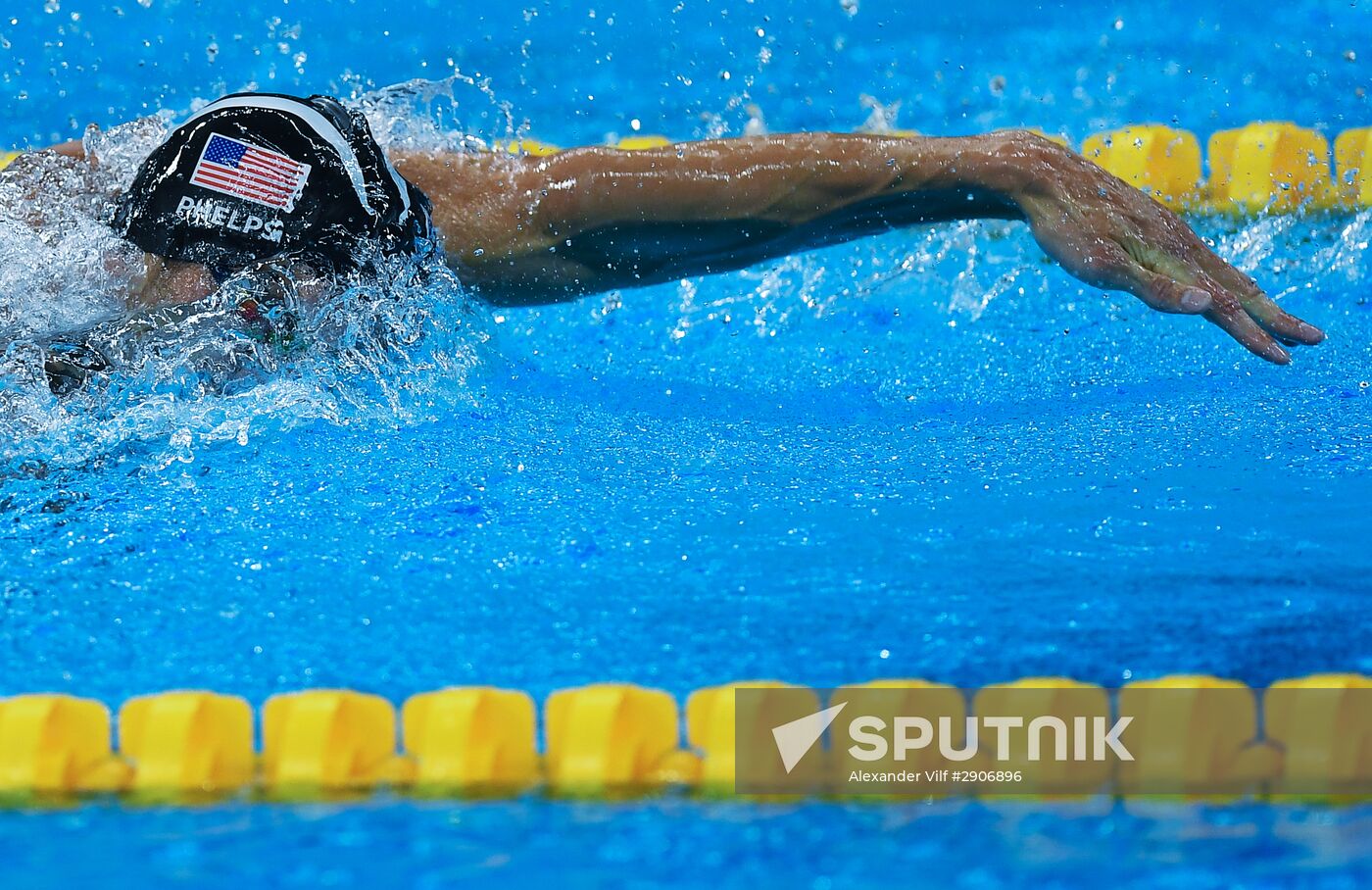 Summer Olympics 2016. Swimming. Day Two
