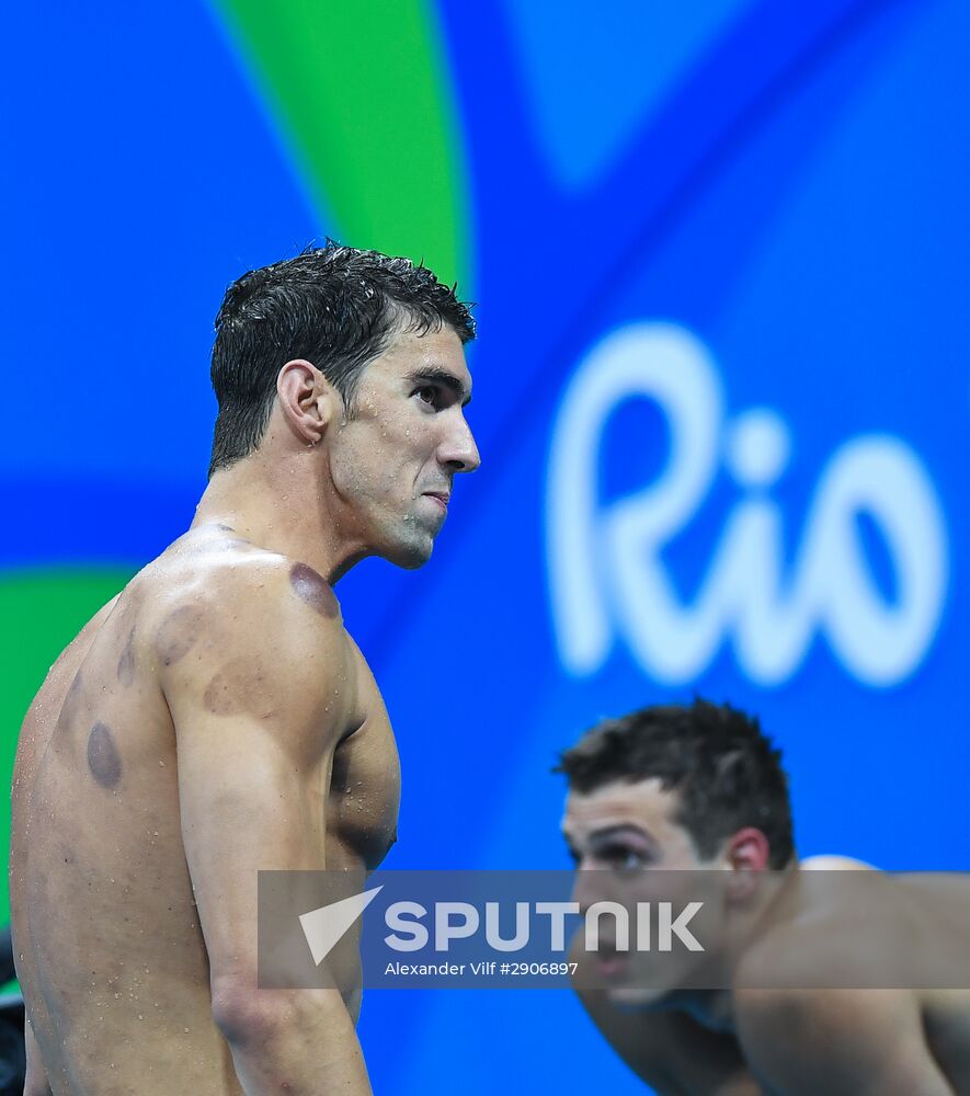 Summer Olympics 2016. Swimming. Day Two