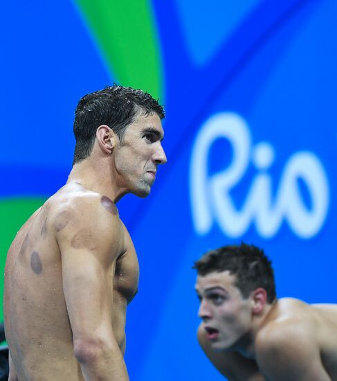 Summer Olympics 2016. Swimming. Day Two