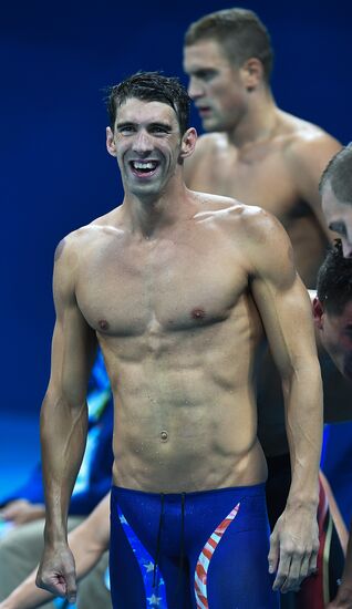 Summer Olympics 2016. Swimming. Day Two