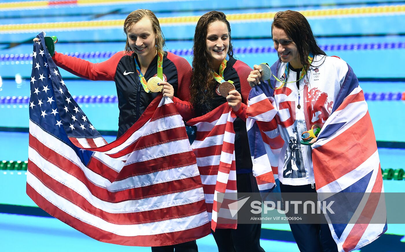 Summer Olympics 2016. Swimming. Day Two