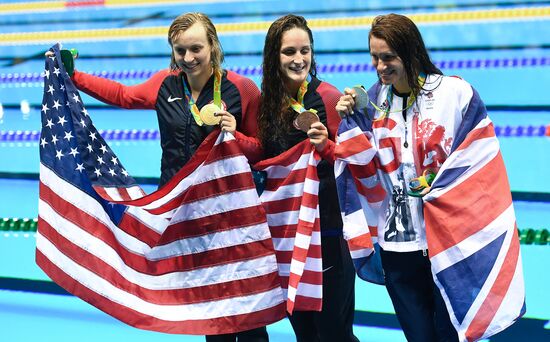 Summer Olympics 2016. Swimming. Day Two