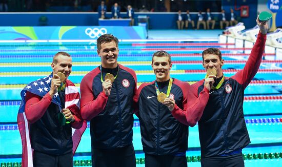 Summer Olympics 2016. Swimming. Day Two