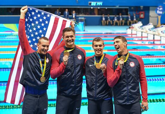 Summer Olympics 2016. Swimming. Day Two