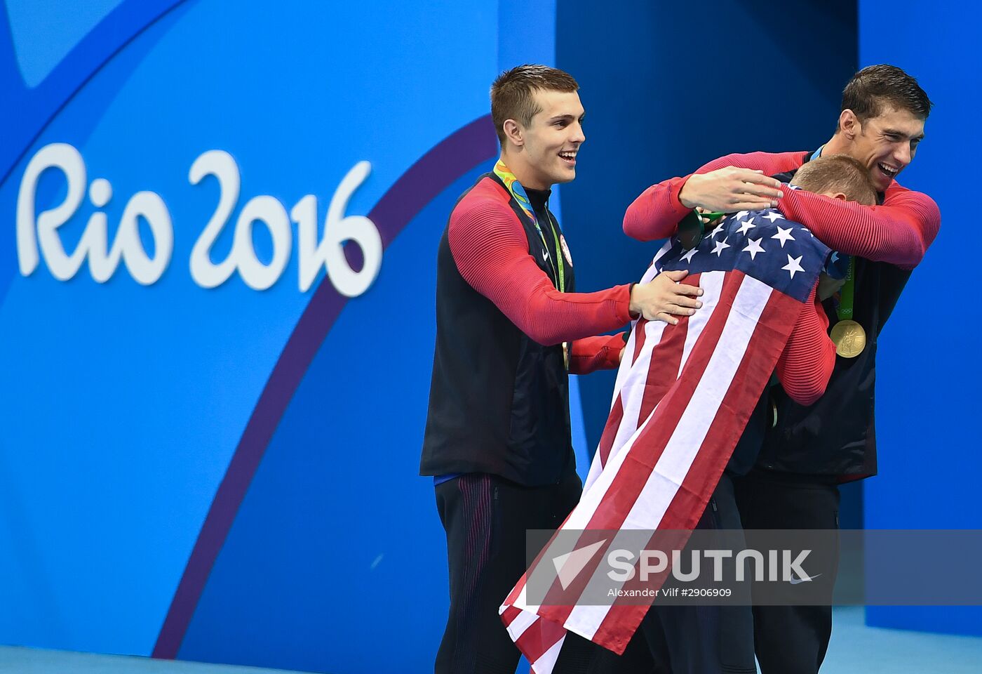 Summer Olympics 2016. Swimming. Day Two