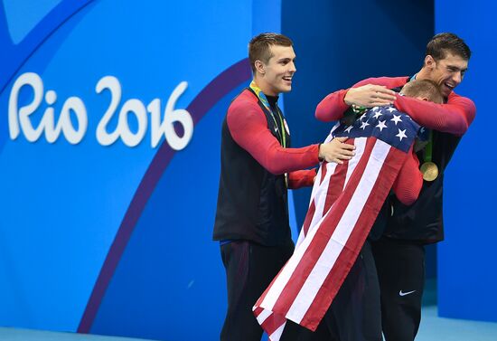 Summer Olympics 2016. Swimming. Day Two