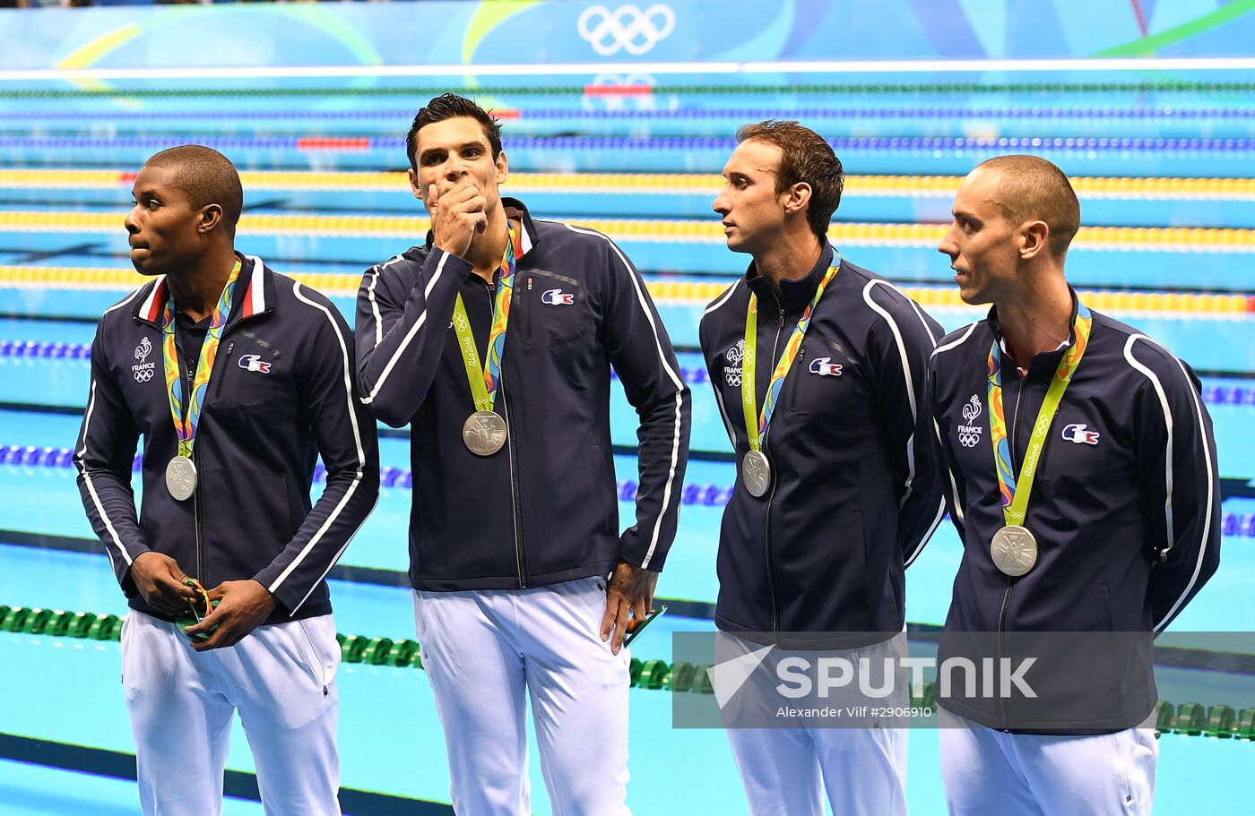 Summer Olympics 2016. Swimming. Day Two