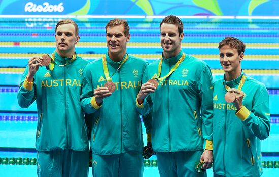 Summer Olympics 2016. Swimming. Day Two