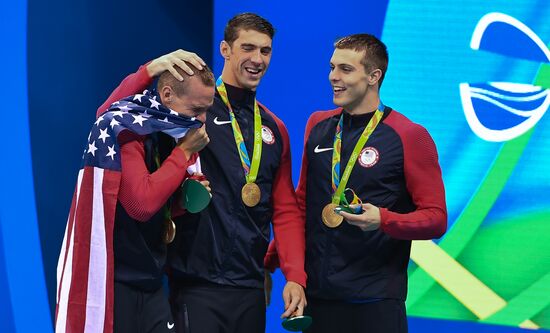 Summer Olympics 2016. Swimming. Day Two