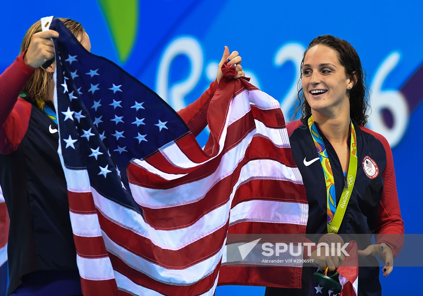 Summer Olympics 2016. Swimming. Day Two