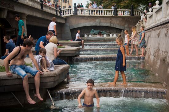 Heatwave in Moscow