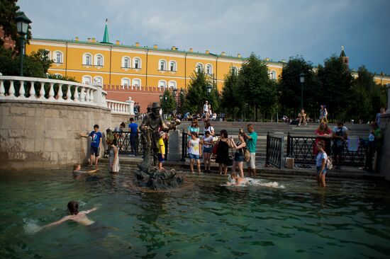 Heatwave in Moscow