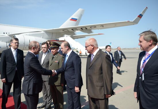 President Vladimir Putin's visit to Azerbaijan
