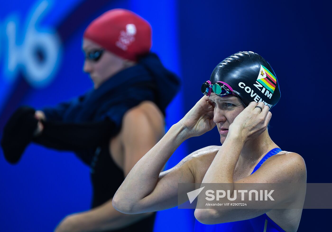 Summer Olympics 2016. Swimming. Day Two