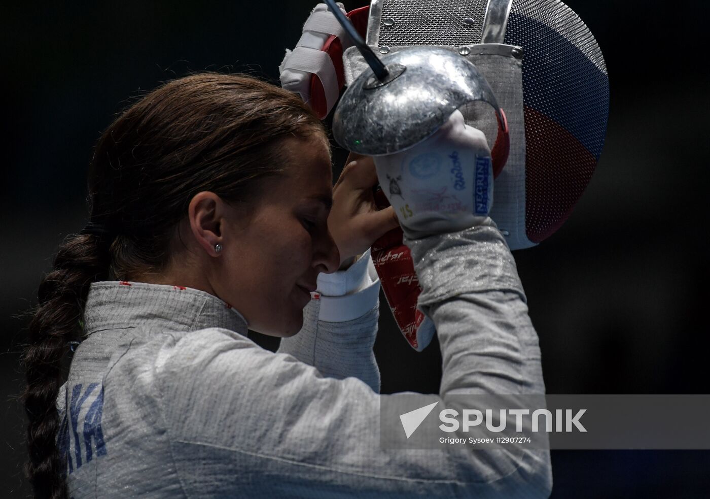 2016 Summer Olympics. Fencing. Women's saber