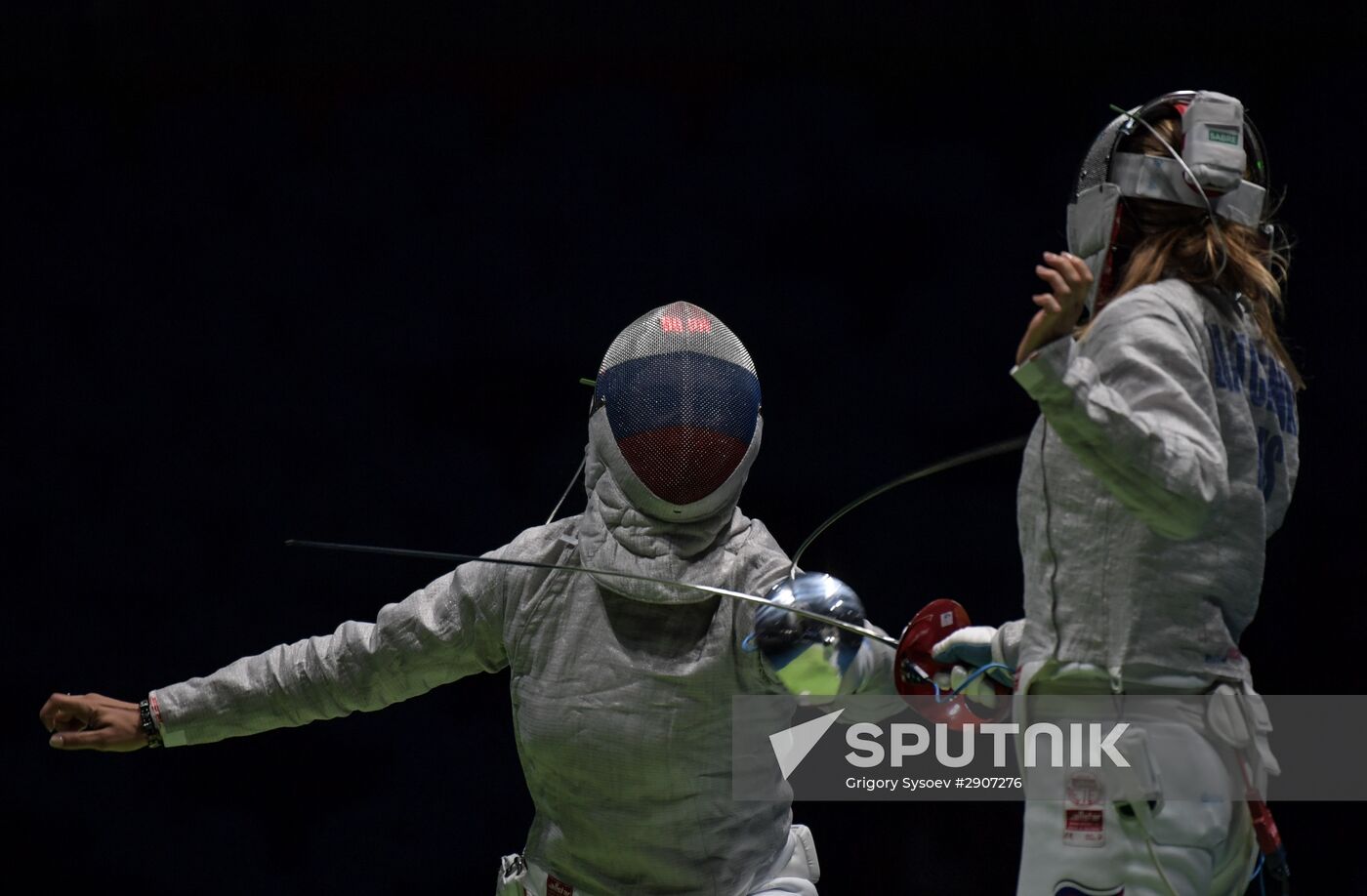 2016 Summer Olympics. Fencing. Women's saber