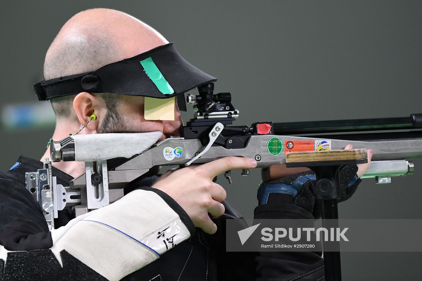 XXXI Summer Olympics. Shooting sport. Men. 10m air rifle