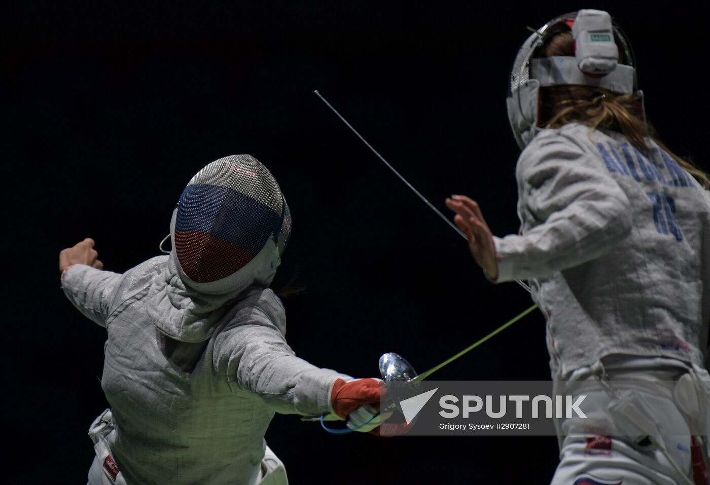 2016 Summer Olympics. Fencing. Women's saber