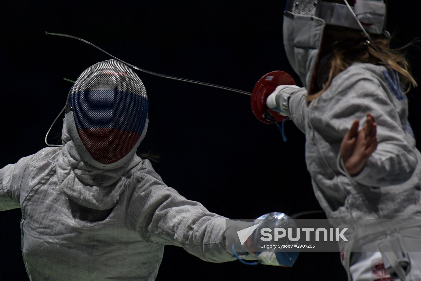 2016 Summer Olympics. Fencing. Women's saber