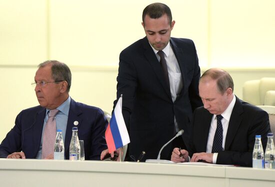 President Vladimir Putin's visit to Azerbaijan