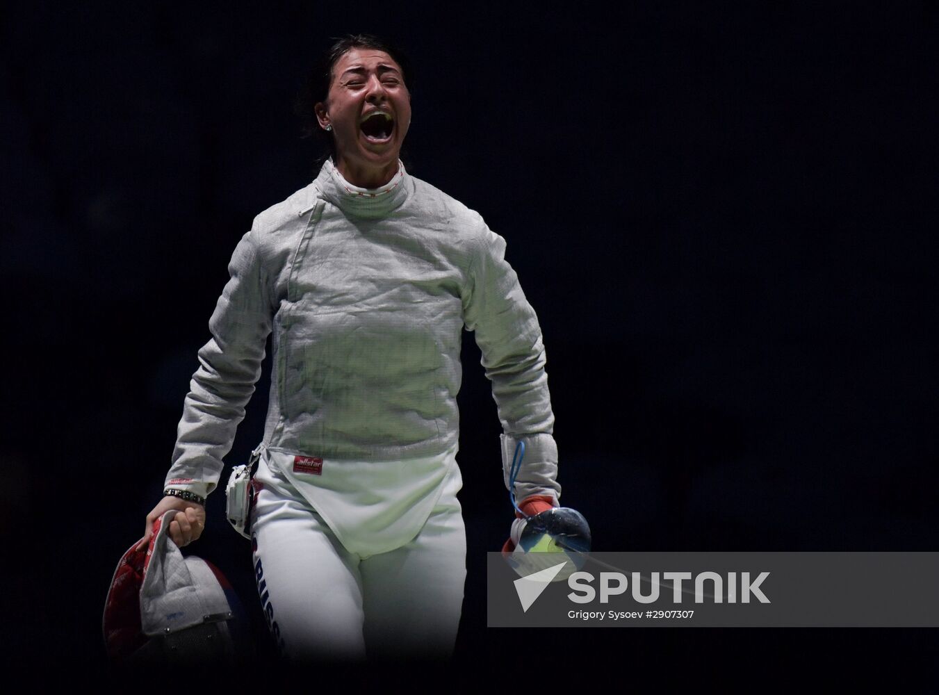 2016 Summer Olympics. Fencing. Women's saber