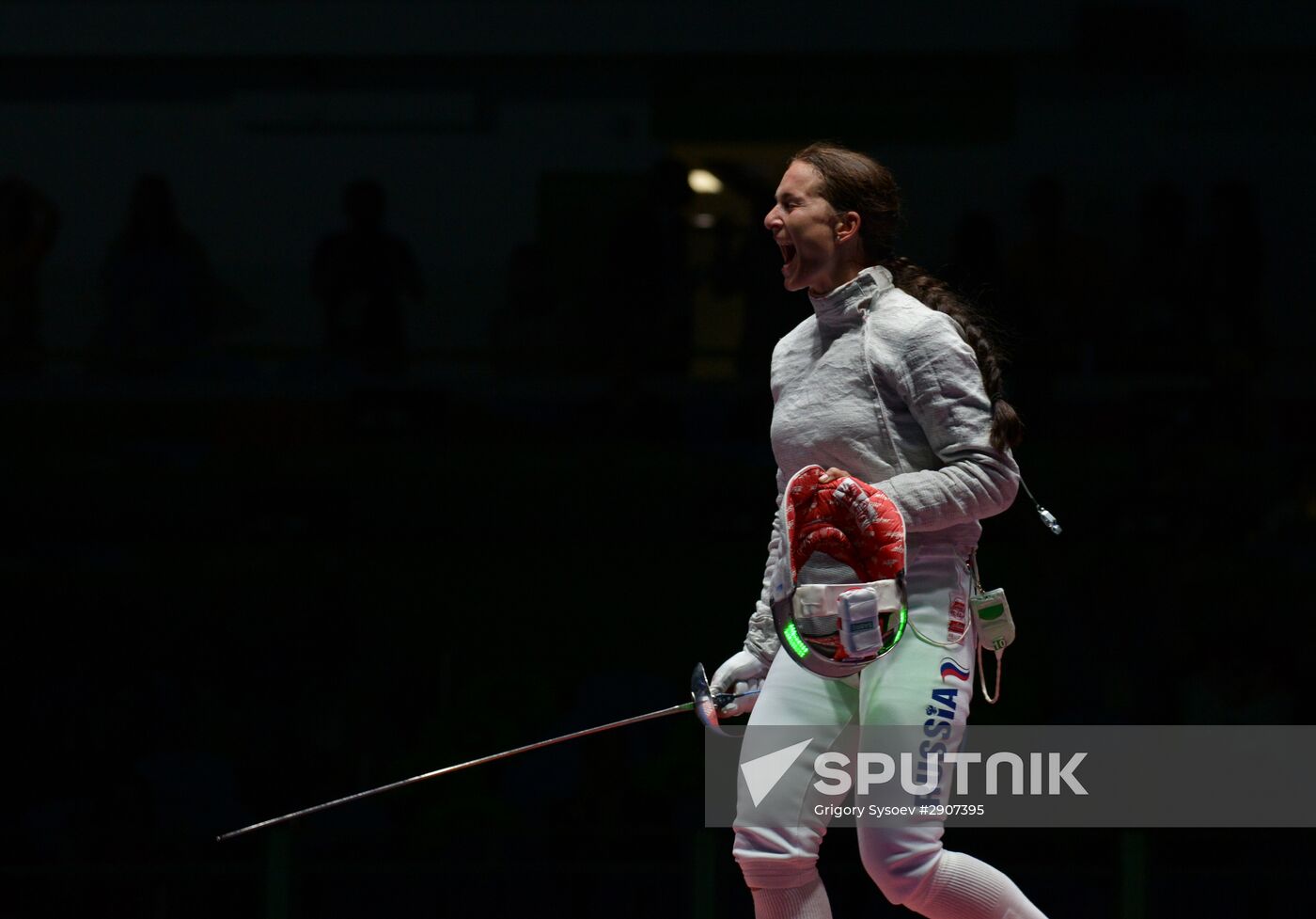 2016 Summer Olympics. Fencing. Women's saber