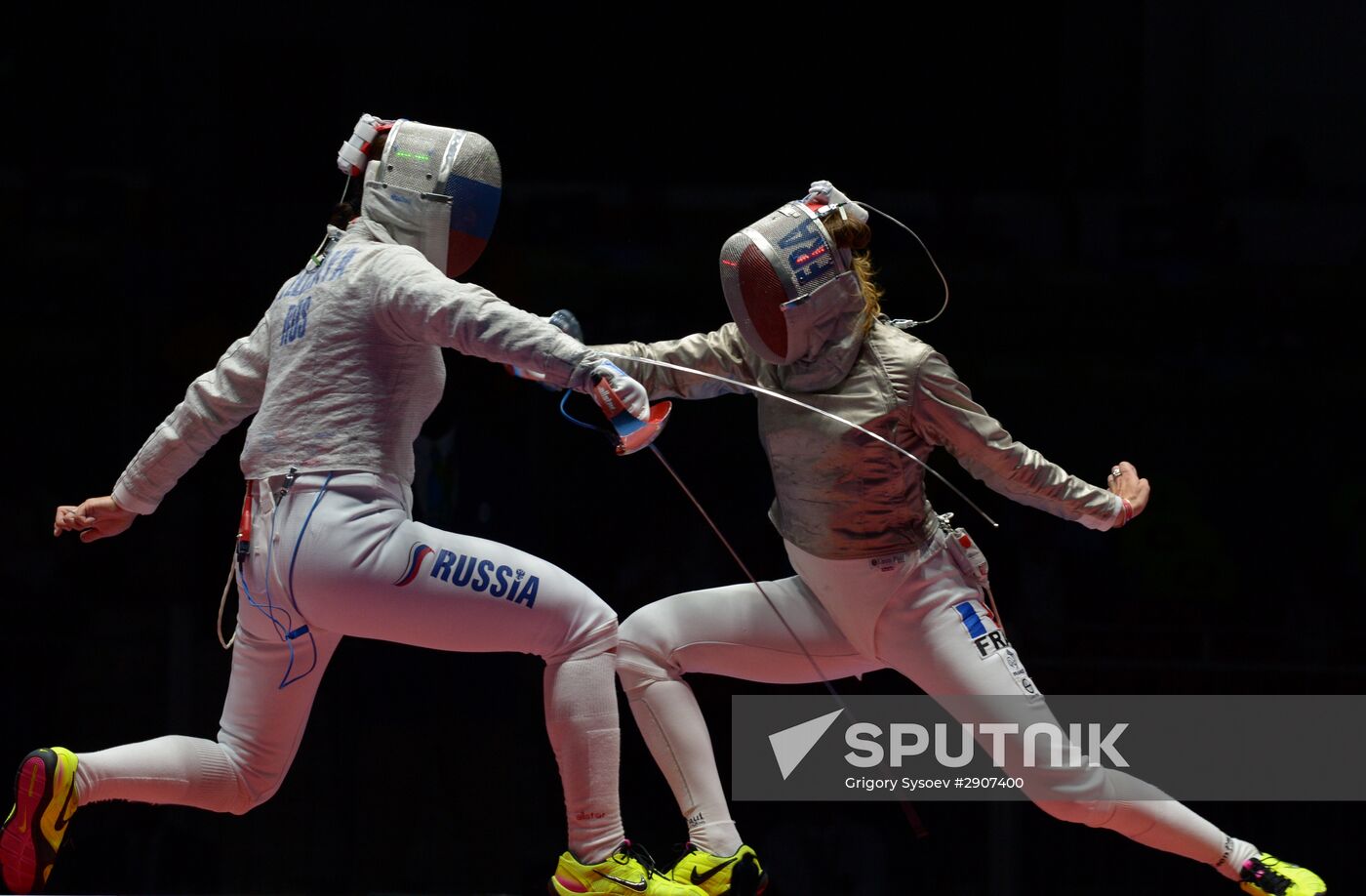 2016 Summer Olympics. Fencing. Women's saber