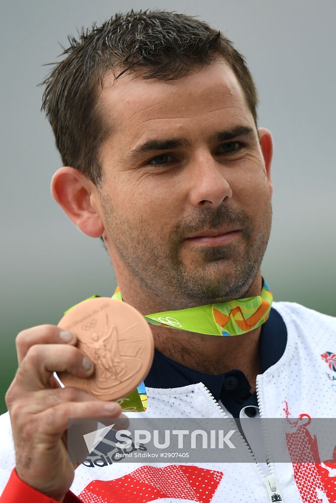 2016 Summer Olympics. Shooting sport. Men. Trap